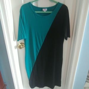2-Toned Lularoe Julia Dress